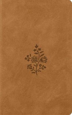 ESV Vest Pocket New Testament with Psalms and Proverbs (Trutone, Nubuck Caramel, Wildflower Design) by 