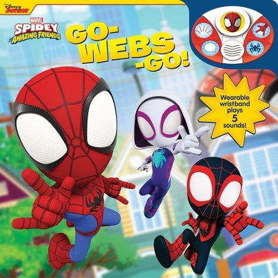 Disney Junior Marvel Spidey and His Amazing Friends: Go-Webs-Go! Sound Book and Wristband [With Battery] by Pi Kids