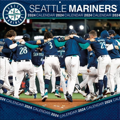 Seattle Mariners 2024 12x12 Team Wall Calendar by Turner Sports