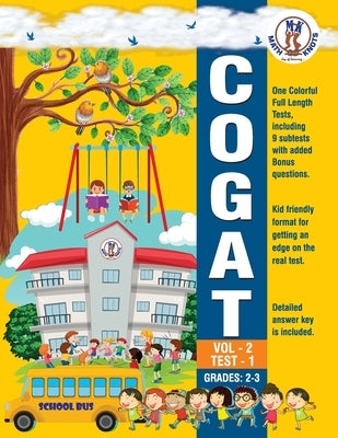 CogAT Form 7 Vol 2 - TEST - 1 by Vemuri, Gowri