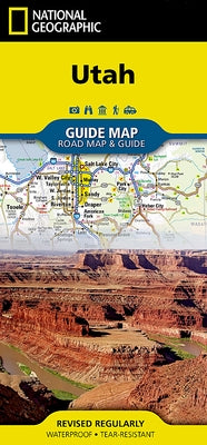 Utah Map by National Geographic Maps