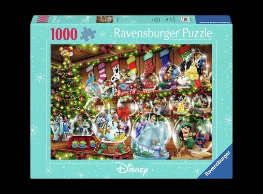 Disney Snow Globes Seasonal 1000 PC Puzzle by Ravensburger