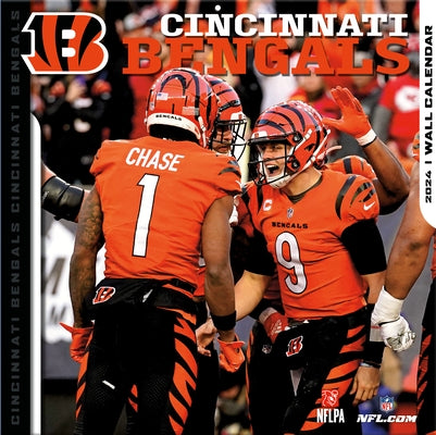 Cincinnati Bengals 2024 12x12 Team Wall Calendar by Turner Sports