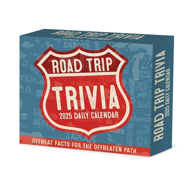 Road Trip Trivia 2025 6.2 X 5.4 Box Calendar by Willow Creek Press