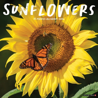 Sunflowers 2024 12 X 12 Wall Calendar by Willow Creek Press