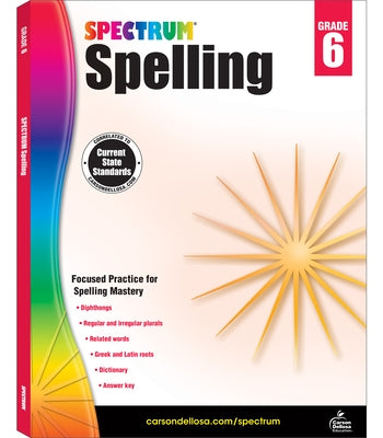 Spectrum Spelling, Grade 6: Volume 33 by Spectrum