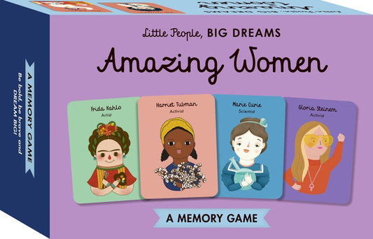 Little People, Big Dreams Amazing Women Memory Game: A Memory Game by Sanchez Vegara, Maria Isabel