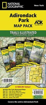 Adirondack Park [Map Pack Bundle] by National Geographic Maps