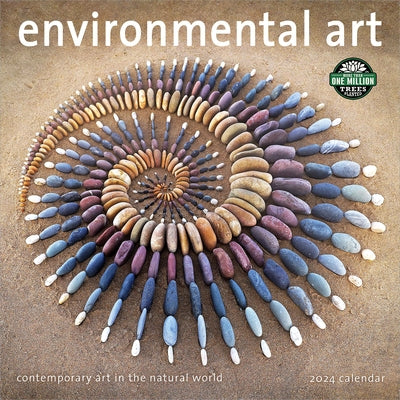 Environmental Art 2024 Wall Calendar: Contemporary Art in the Natural World by Amber Lotus Publishing