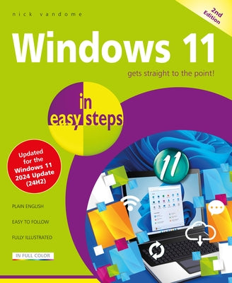 Windows 11 in Easy Steps: Covers the Windows 11 2024 Update by Vandome, Nick