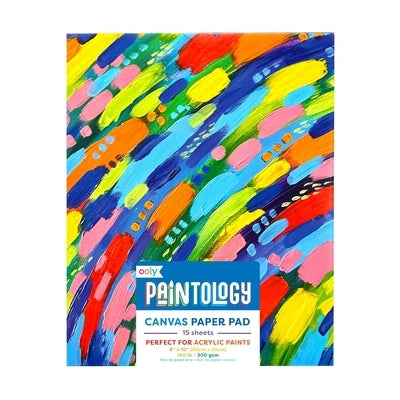 Paintology Canvas Paper Pad - 1 PC (8 X 10) by Ooly