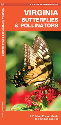 Virginia Butterflies & Pollinators: A Folding Pocket Guide to Familiar Species by Kavanagh, James