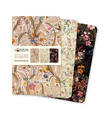 William Kilburn Set of 3 Mini Notebooks by Flame Tree Studio