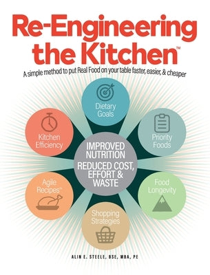 Re-Engineering the Kitchen: A simple method to put Real Food on your table faster, easier, & cheaper by Steele, Alin E.