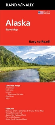 Rand McNally Easy to Read: Alaska State Map by Rand McNally