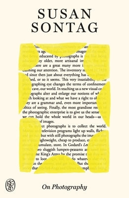 On Photography: Fsg 80th Anniversary Special Edition by Sontag, Susan