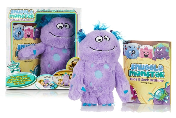 Snuggle Monster Hide & Seek Bedtime Purple Monster by Continuum Games