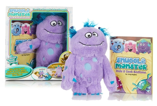 Snuggle Monster Hide & Seek Bedtime Purple Monster by Continuum Games