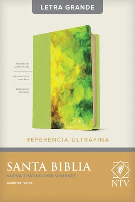 Santa Biblia Ntv, Edición de Referencia Ultrafina, Letra Grande (Letra Roja, Sentipiel, Verde) by Tyndale