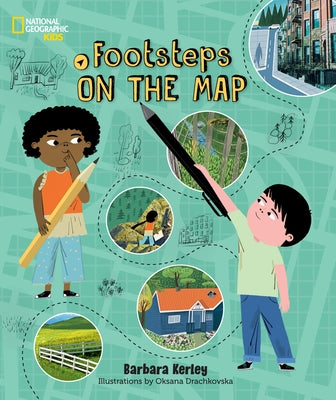 Footsteps on the Map by Kerley, Barbara