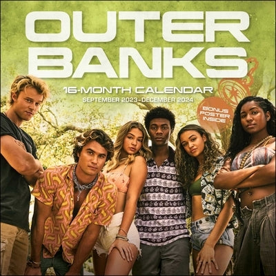 Outer Banks 16-Month September 2023-December 2024 Wall Calendar with Bonus Poster by Netflix