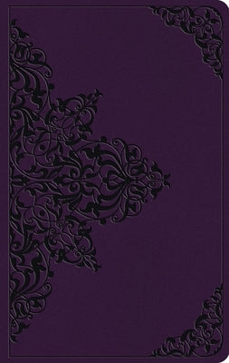 ESV Large Print Value Thinline Bible (Trutone, Lavender, Filigree Design) by 