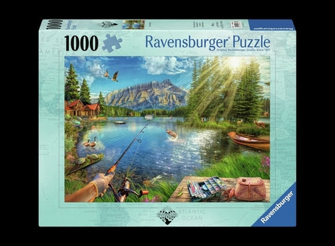 Life at the Lake 1000 PC Puzzle by Ravensburger