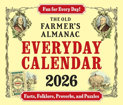 The 2026 Old Farmer's Almanac Everyday Box Calendar by Old Farmer's Almanac