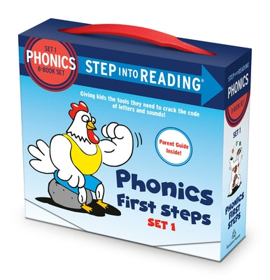 Step Into Reading Set 1 Phonics First Steps Box Set: Includes 8 Easy-To-Decode Books and Parent Guide by Random House