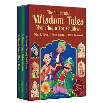 The Illustrated Wisdom Tales from India for Children: Collection of 3 Books by Wonder House Books