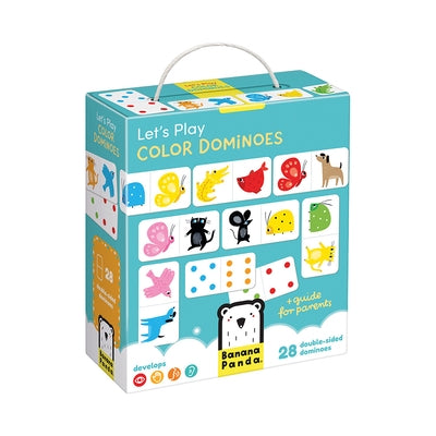 Let's Play Color Dominoes 2+ Toddler Game by Banana Panda