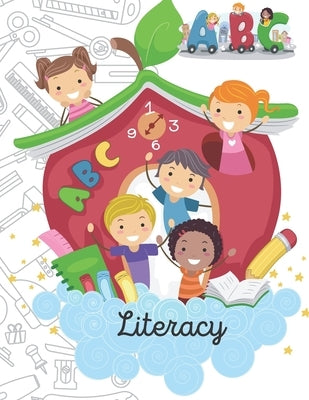 Literacy: Practice your writing with this beautiful book. by Guimar&#227;es, Daiane Cintia