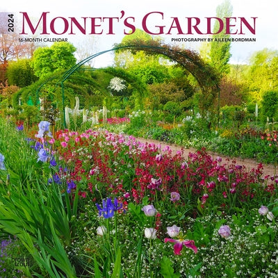 Monet's Garden 2024 Square by Browntrout