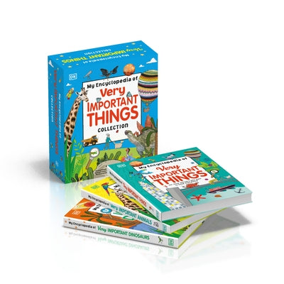 My Encyclopedia of Very Important Things Collection: 3-Book Box Set for Kids Ages 5-9, Including General Knowledge, Animals, and Dinosaurs by DK