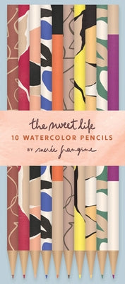 The Sweet Life: 10 Watercolor Pencils by Frangine, Sacr&#233;e