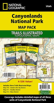 Canyonlands National Park [Map Pack Bundle] by National Geographic Maps