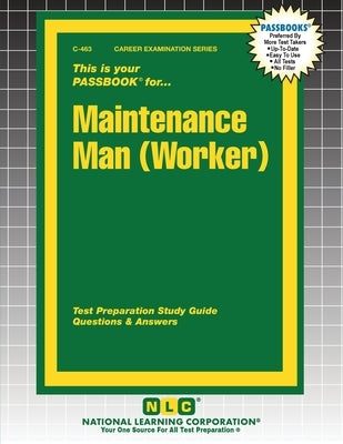 Maintenance Man (Worker) by Passbooks