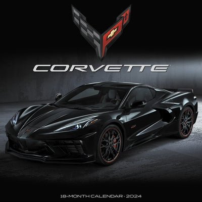 Corvette 2024 12 X 12 Wall Calendar (Foil Stamped Cover) by Gm