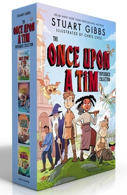 The Once Upon a Tim Paperback Collection (Boxed Set): Once Upon a Tim; The Labyrinth of Doom; The Sea of Terror; The Quest of Danger by Gibbs, Stuart
