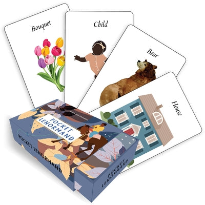 Pocket Lenormand: Simple Daily Divination (40 Full-Color Cards) by Red Wheel/Weiser