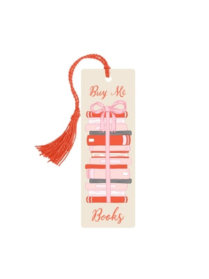 Buy Me a Book Stack Bookmark by Out of Print