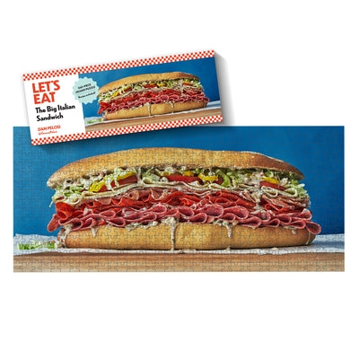 The Big Italian Sandwich Puzzle: 560-Piece Jigsaw Puzzle (Based on a Recipe from the Grossy Pelosi Cookbook Let's Eat!) by Pelosi, Dan