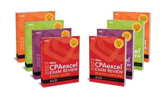 Wiley's CPA 2023 Study Guide + Question Pack: Complete Set by Wiley