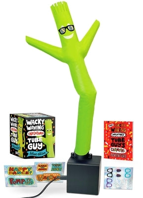 Wacky Waving Inflatable Tube Guy Deluxe Edition: Includes USB Cable and Vinyl Stickers by Riordan, Conor