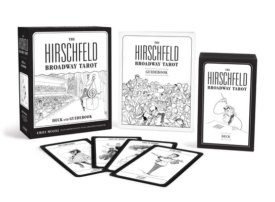 The Hirschfeld Broadway Tarot: Deck and Guidebook by McGill, Emily