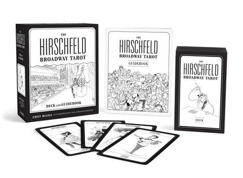 The Hirschfeld Broadway Tarot: Deck and Guidebook by McGill, Emily