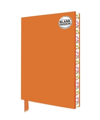 Orange Blank Artisan Notebook (Flame Tree Journals) by Flame Tree Studio