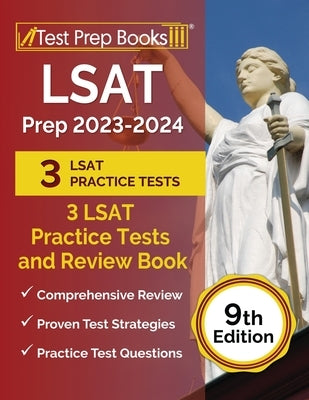 LSAT Prep 2023-2024: 3 LSAT Practice Tests and Review Book [9th Edition] by Rueda, Joshua