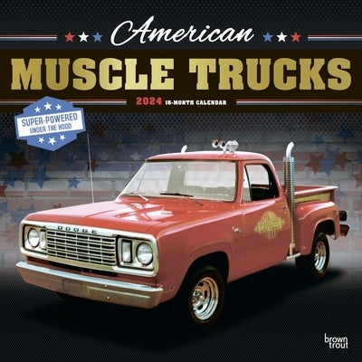 American Muscle Trucks 2024 Square Foil by Browntrout
