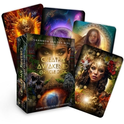 Creatrix Awakened Oracle Deck: Fierce Feminine Frequency Leaders (33 Full-Color Cards and 126-Page Guidebook) by Van Den Berg, Shannon